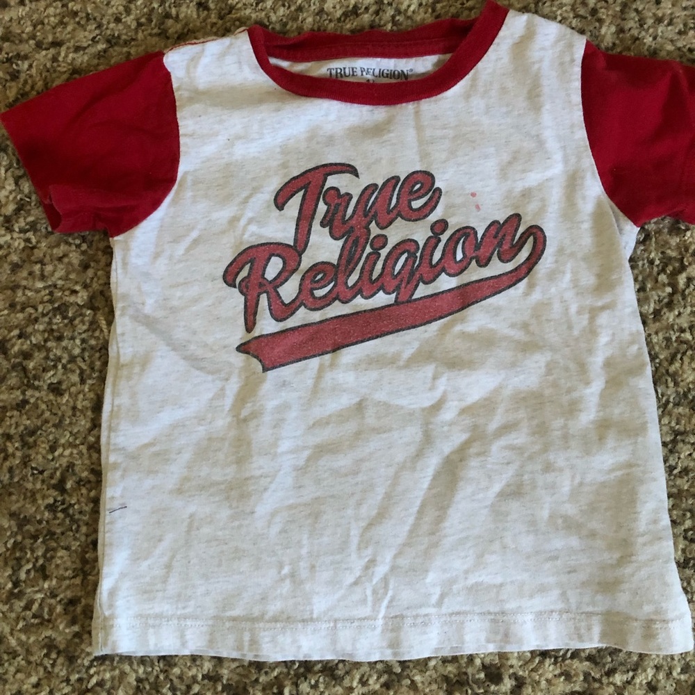 Toddler boy true religion t-shirt